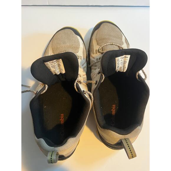 Columbia waterproof trail shoes gray orange size 13 - Picture 4 of 8
